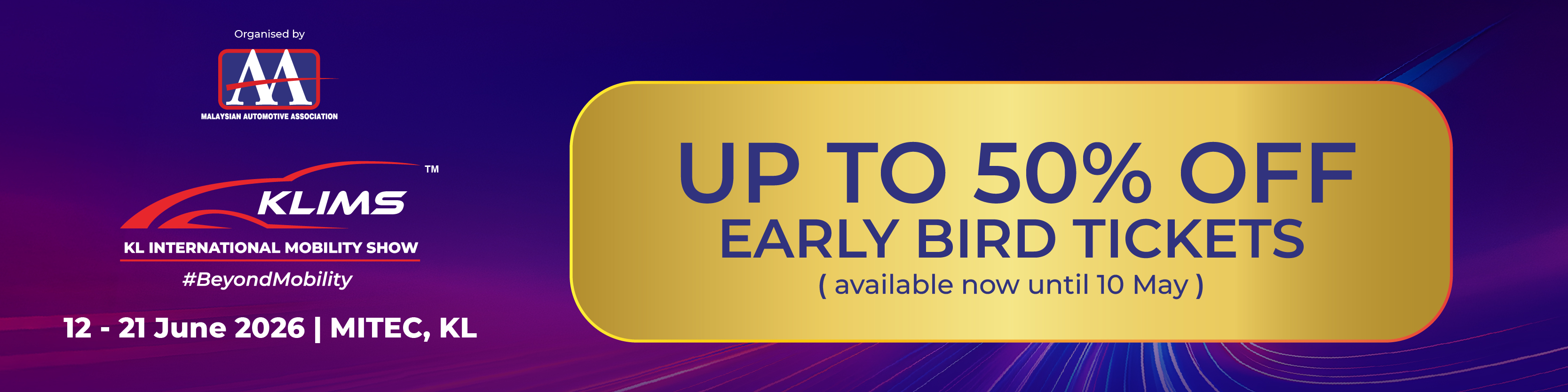 KLIMS 2026 Early Bird rates